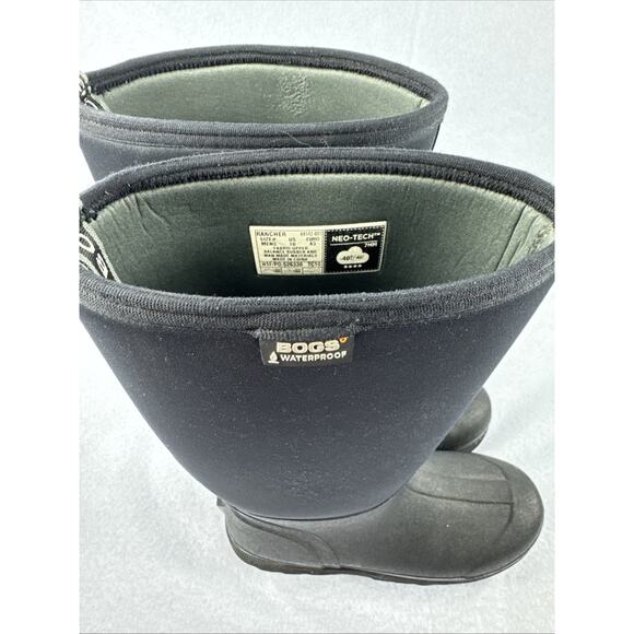 Bogs Men's Rancher Winter Snow Boot, Black, US 10 - Picture 9 of 13